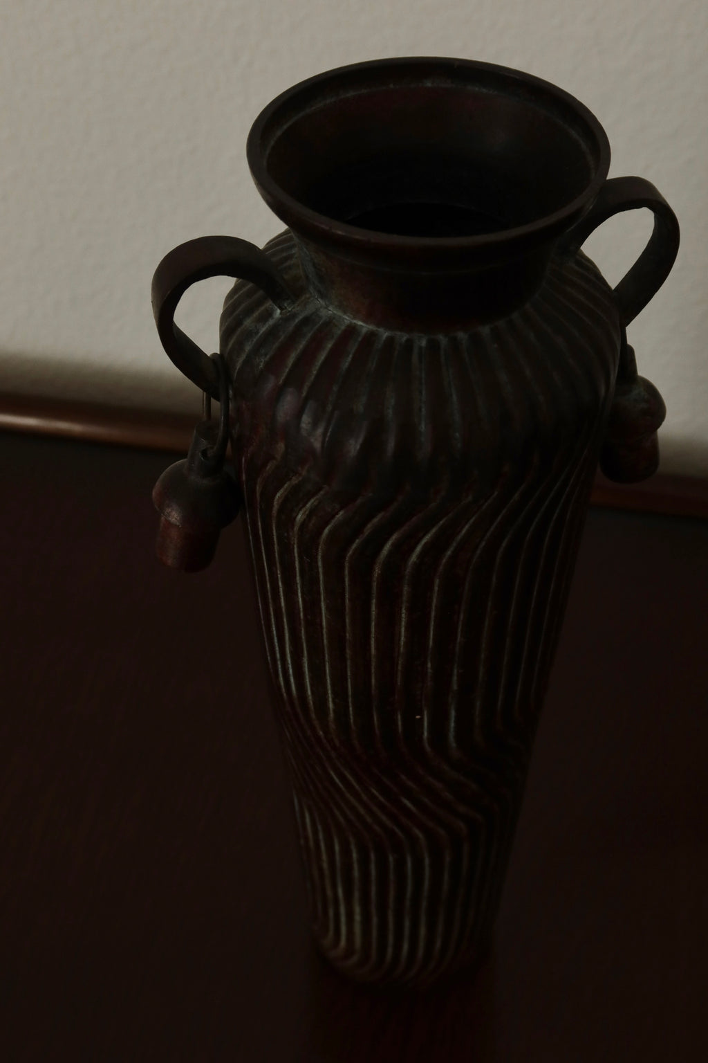 Patina Art Deco Bronze Vase