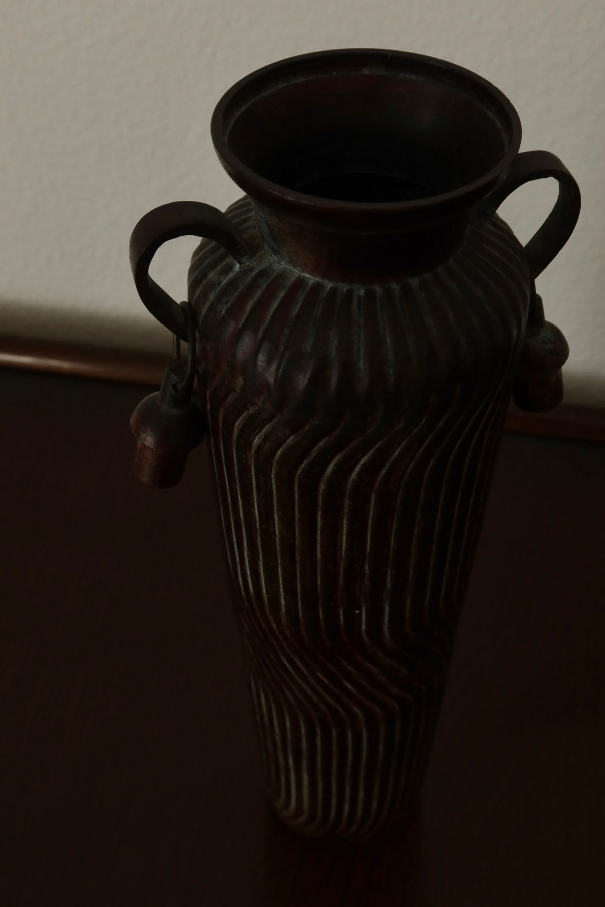 Patina Art Deco Bronze Vase
