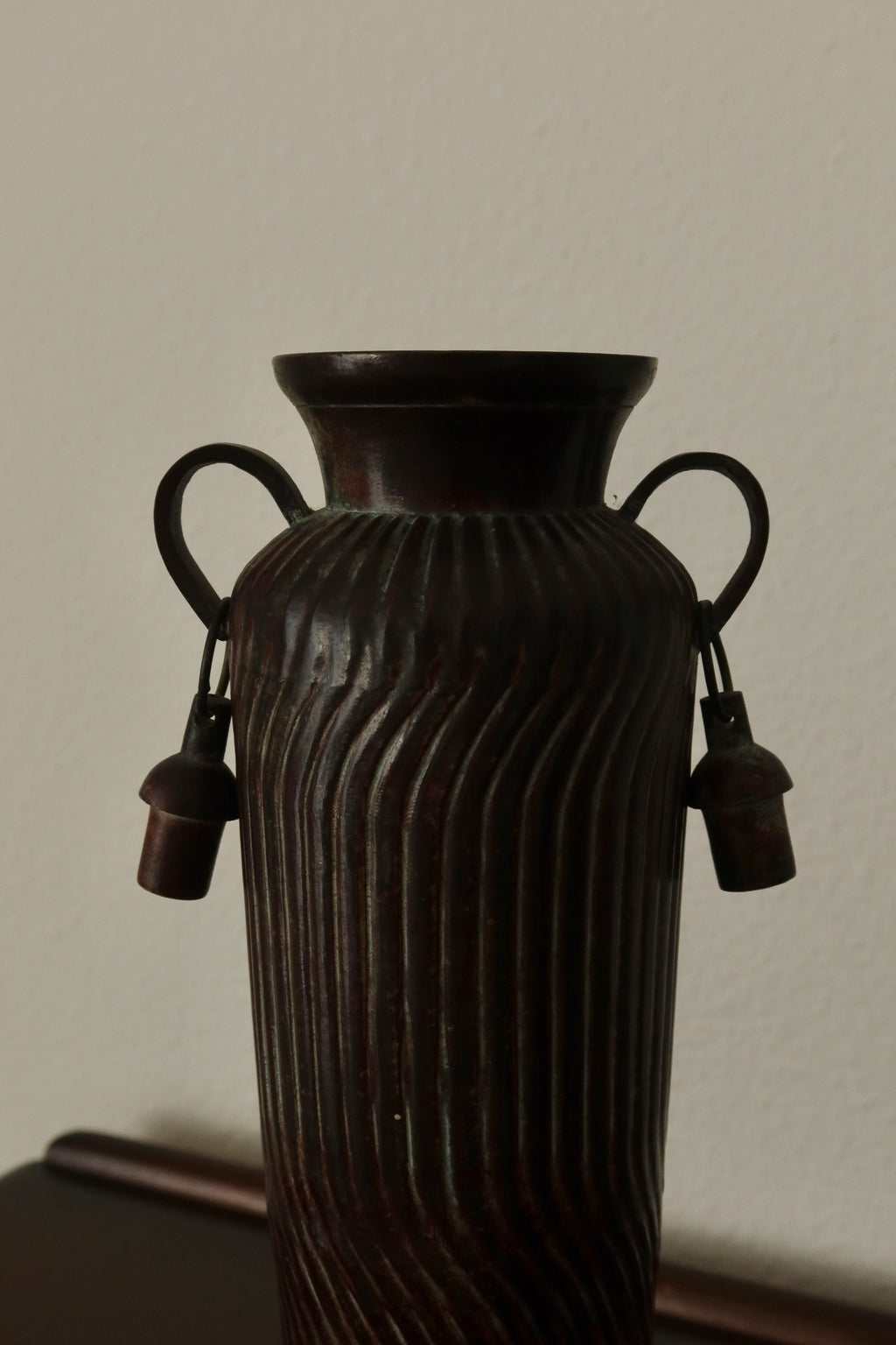 Patina Art Deco Bronze Vase