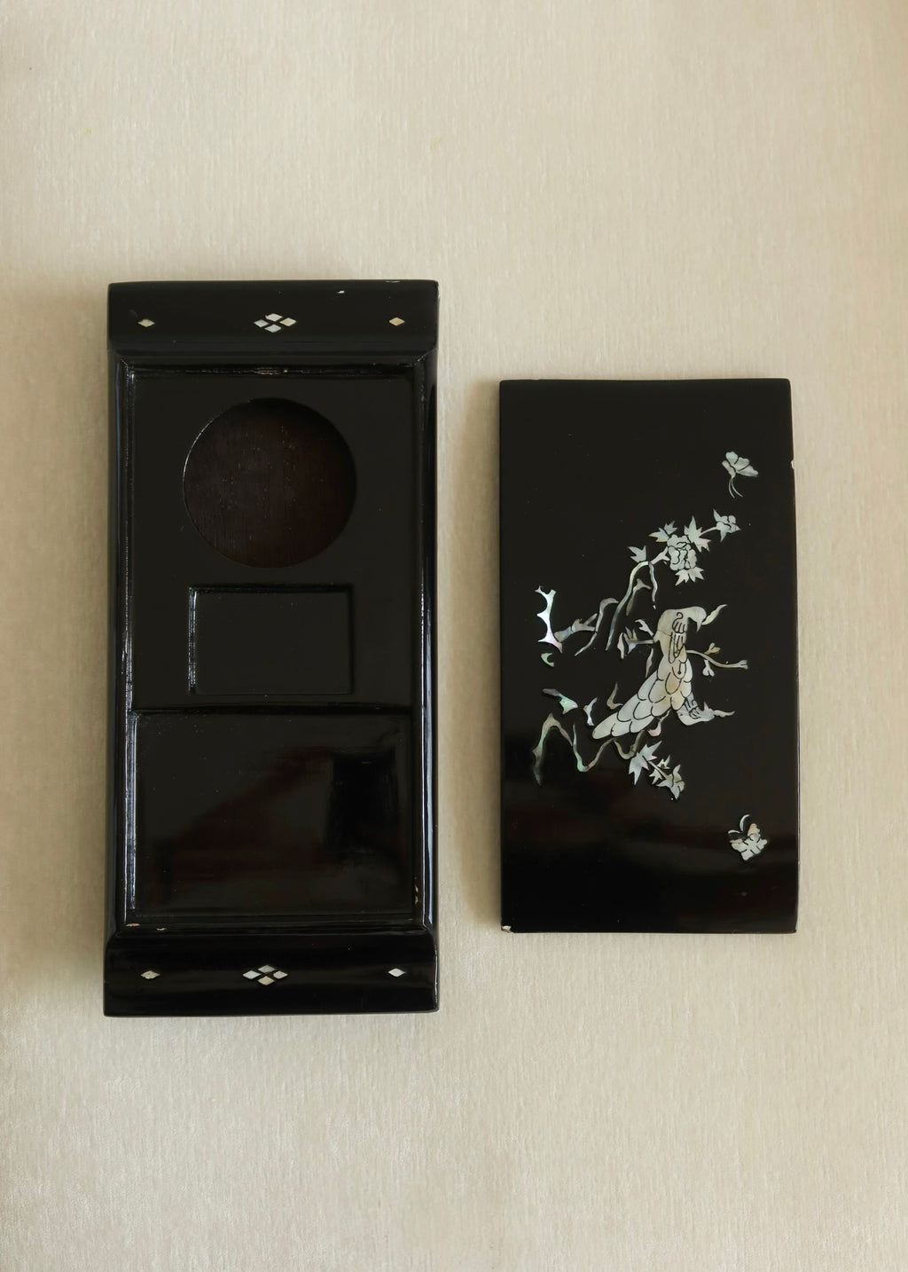 Japanese Lacquer Shikomi Box
