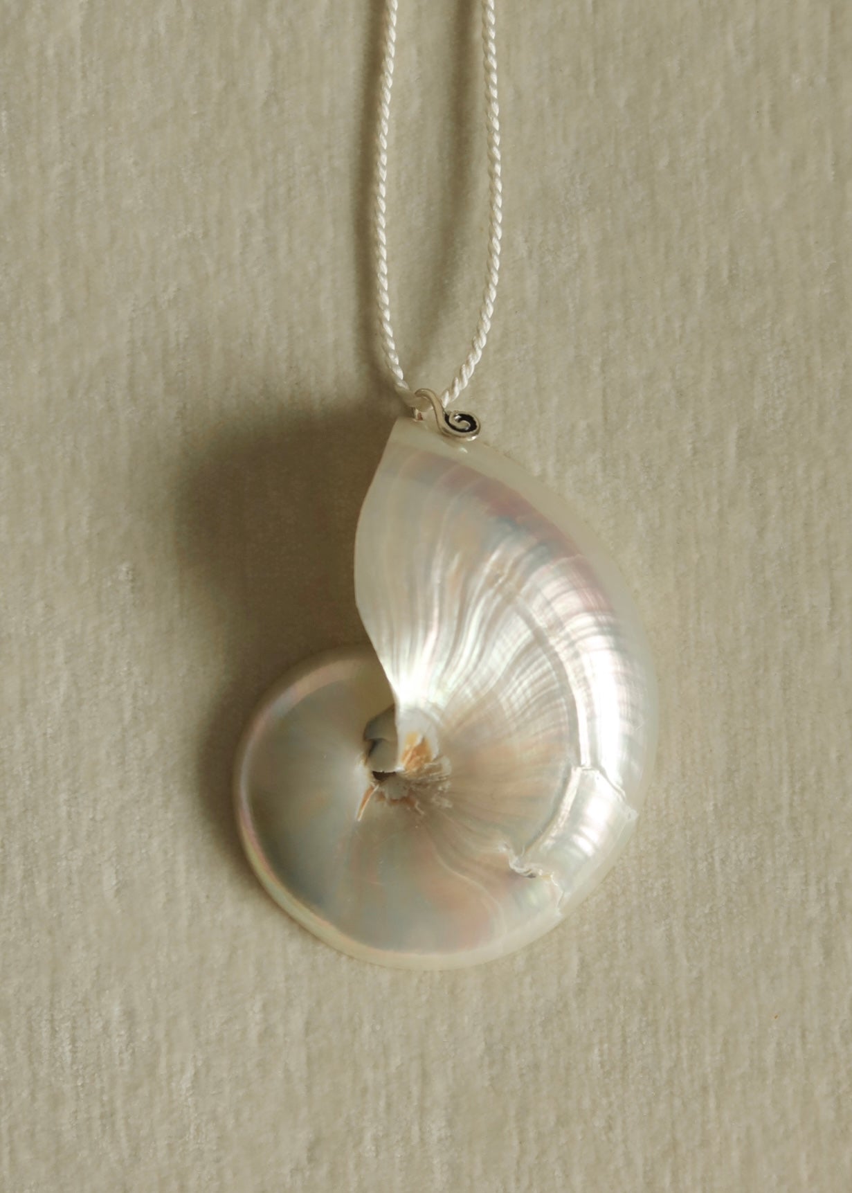 Nautilus Silk Necklace