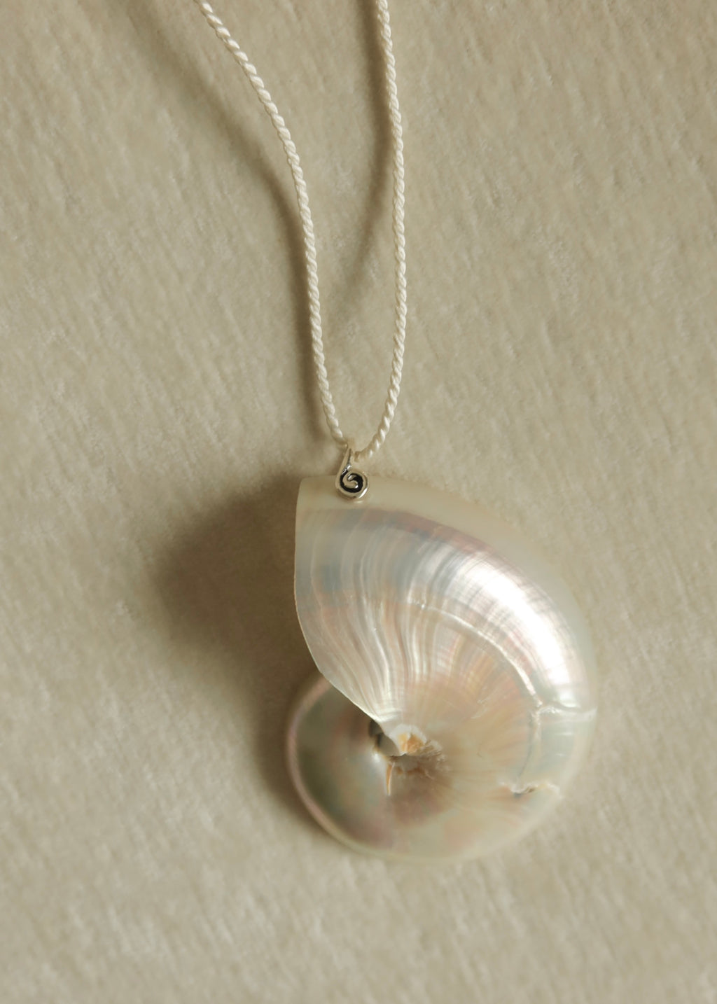 Nautilus Silk Necklace