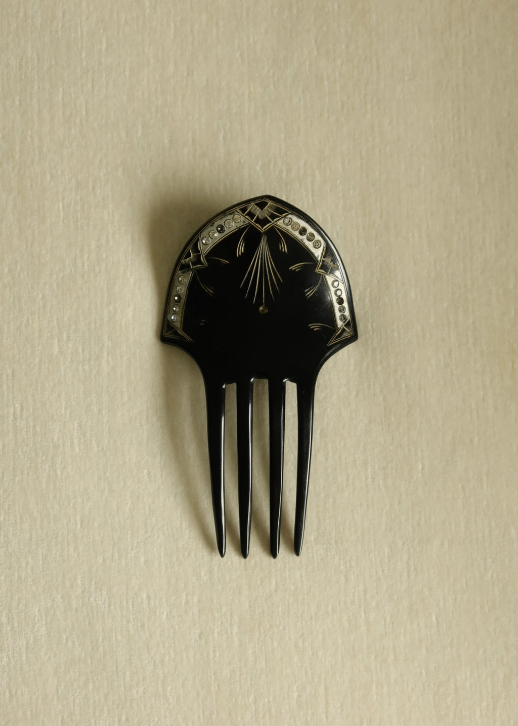 Antique Art Deco Hair Comb