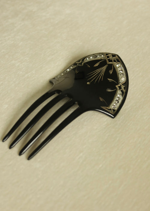 Antique Art Deco Hair Comb