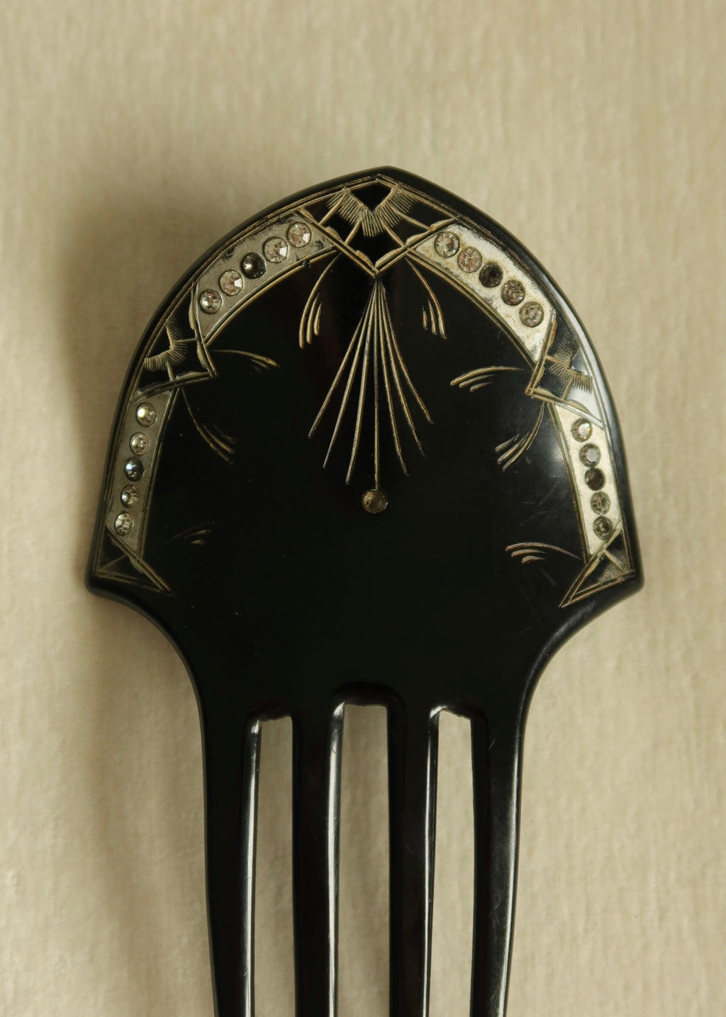 Antique Art Deco Hair Comb