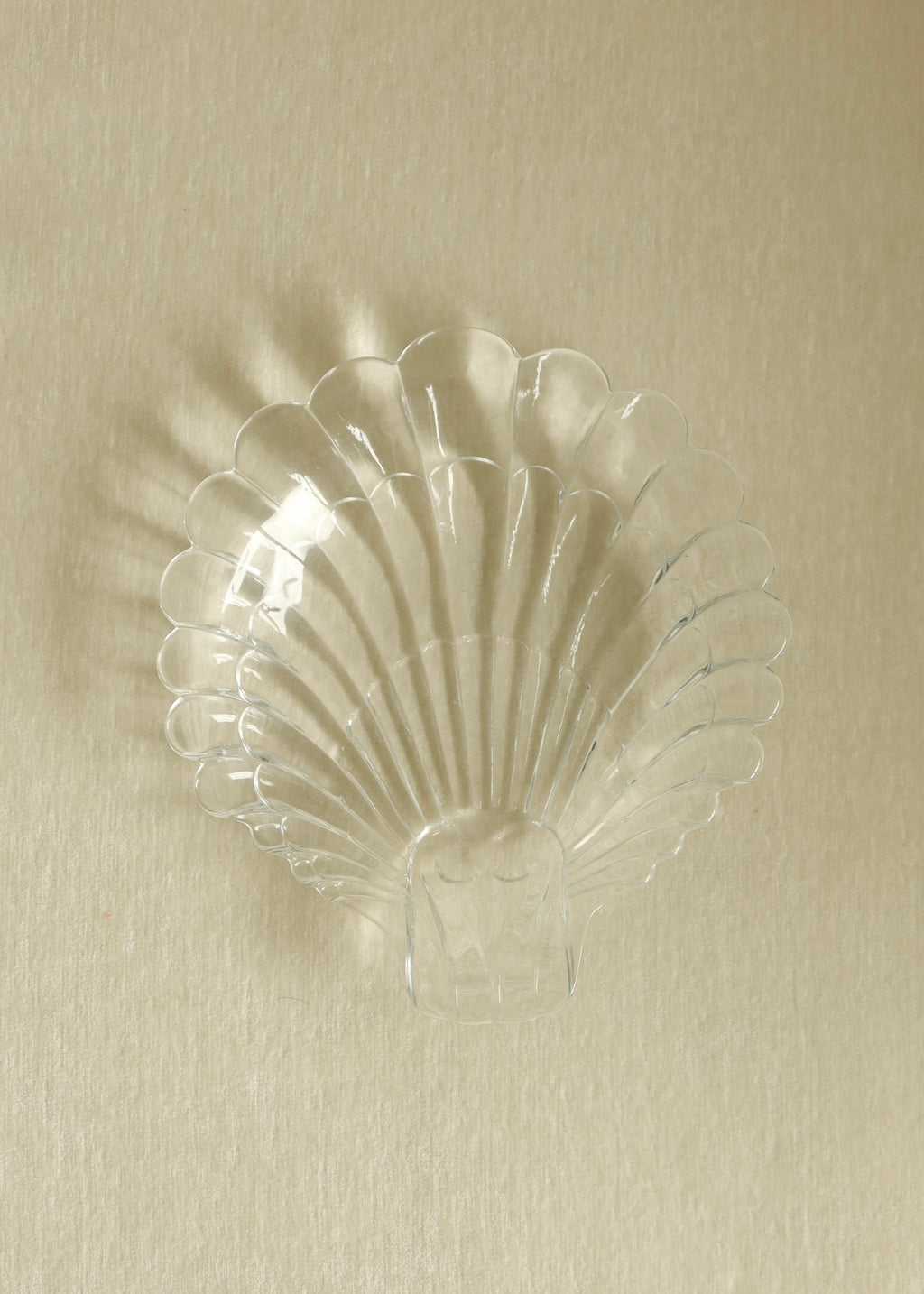 Glass Scallop Dish