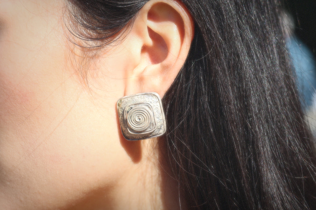 Pewter Earrings